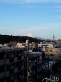 ３月の富士山