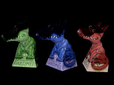 ドラゴン３種、組み立て完了