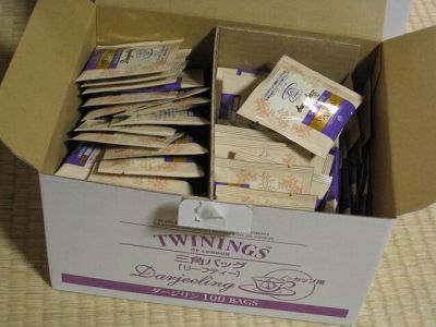 トワイニング紅茶ダージリン　三角バッグリーフティー１００袋