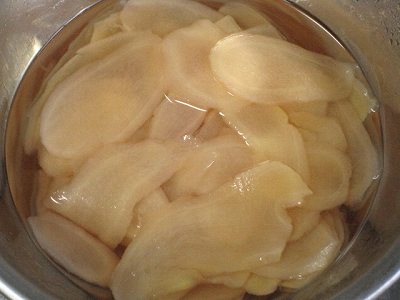 新生姜の甘酢漬け