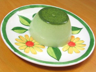 ココナッツミルクプリン抹茶味１