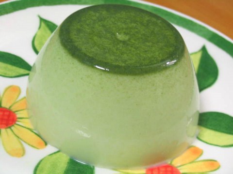 ココナッツミルクプリン抹茶味２