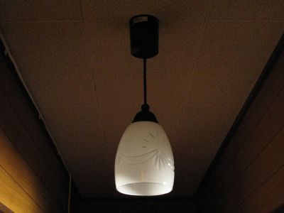 ペンダントライト消灯１