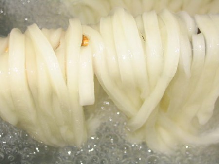 茹でたうどん