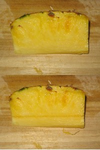 芯を切る