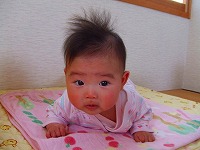 あげはうつ伏せ