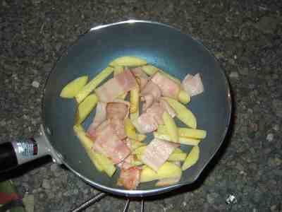 ベーコンポテト