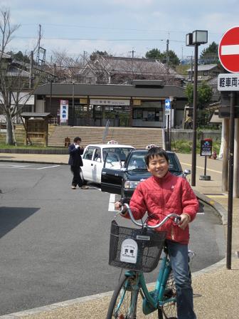 飛鳥でサイクリング