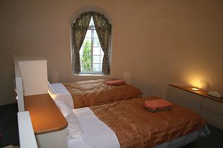 阿蘇コテージ室内ベッド