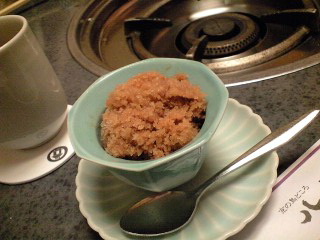 ランチのデザート