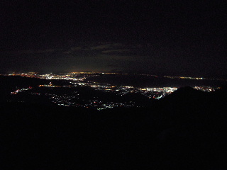 伊吹山からの夜景
