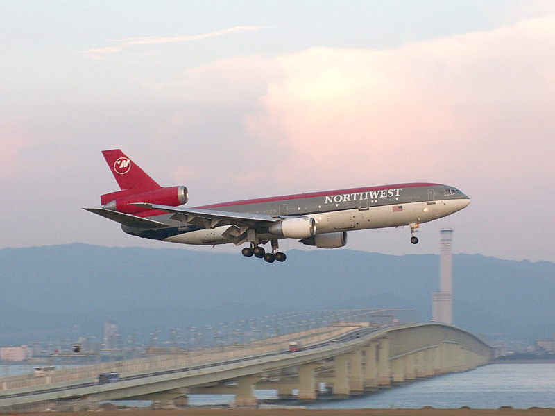 新しいスタイル ノースウエスト航空 空港内掲示用ポスター『フロリダ