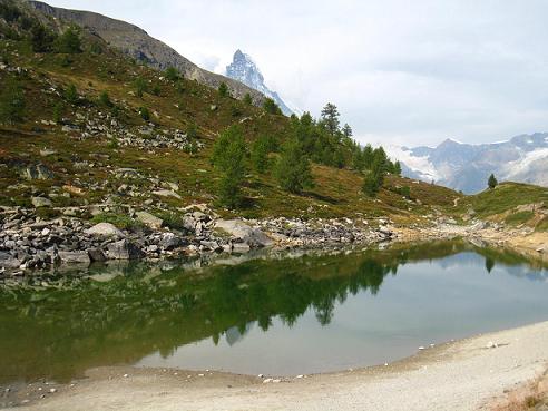 ツェルマット　グリュンゼー（２３００ｍ）