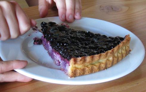 プラン・ドゥ・レギュイーユ小屋絶品ブルーベリータルト
