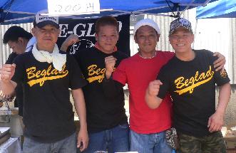 中芝君、はるき、信悟君、やすひと