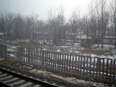 列車から見た風景