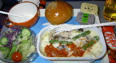 アエロフロートの機内食その３
