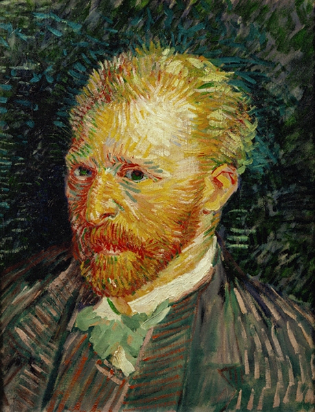 ゴッホ　自画像