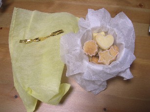 頂き物の手作りクッキー