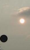 おぼろ太陽