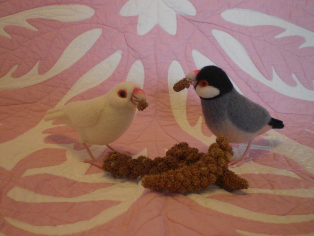 粟穂美味しいね