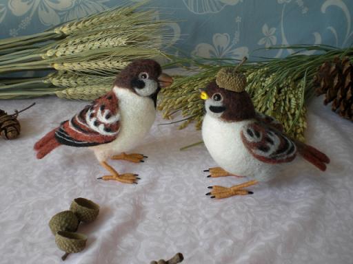 どんぐりの帽子だよ♪