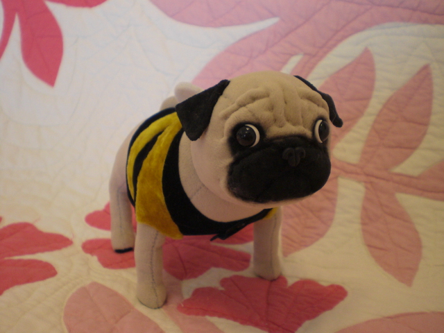 パグのぬいぐるみ