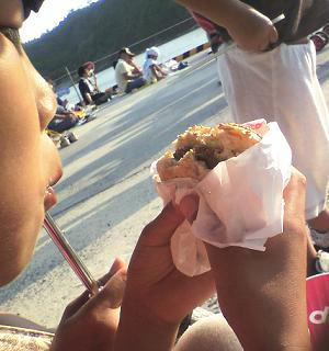 あなごバーガー