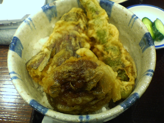 野菜小天丼