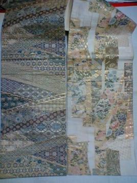 左右で柄が違う袋帯