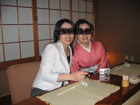 サトコさんははんなり姿