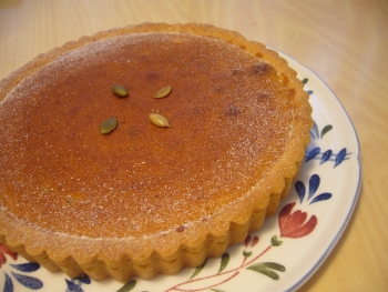 かぼちゃのタルト