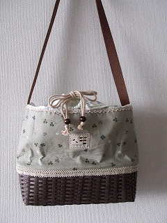 No.4　布＆エコショルダー　クローバー２