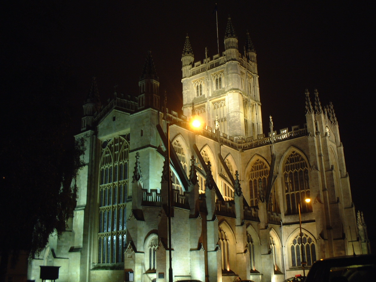 夜のアビー再び