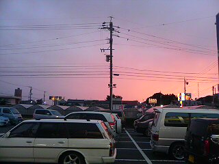 夕焼け