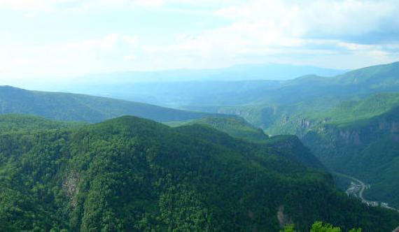 層雲峡