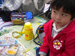 遠足 お弁当 けいくん.JPG