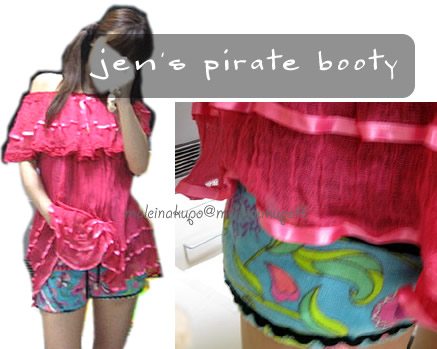 Jen's Pirate Booty　着画　梨花愛用