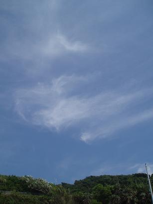 たなびく雲