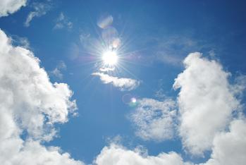 blue sky