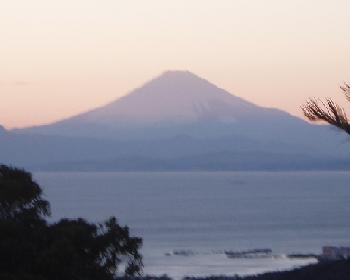 夕富士