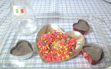 チョコスプレー完成