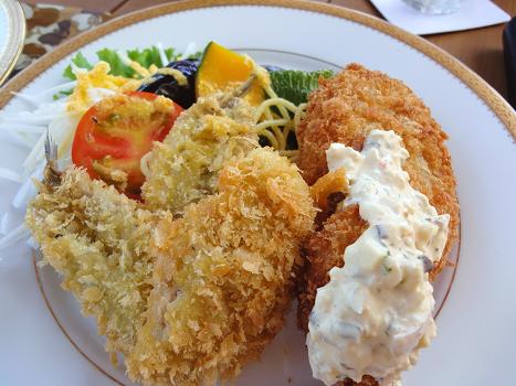 ４．キミちゃんとテラス砂時計