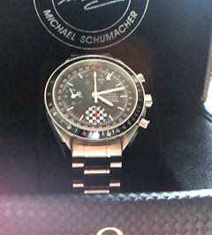 オメガのシューマッハ何たら。