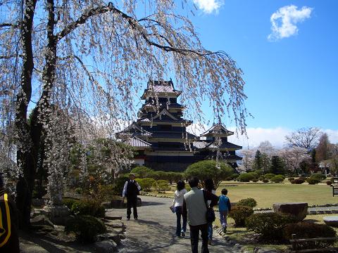 松本城２。