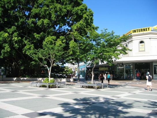 ケアンズ、町並み。