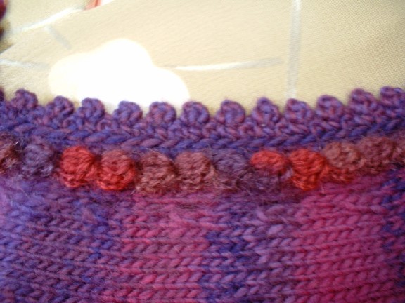 手編みのショール２－４
