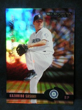2003 Donruss 190 Season Stat Line (37)