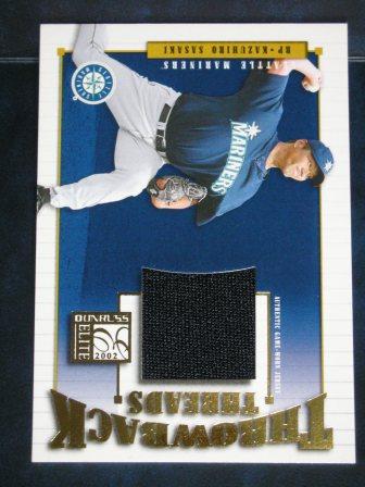 2002 Donruss ELITE THROWBACK THREADS TT-45 (100)