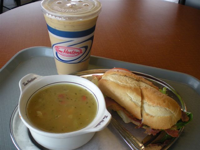 TimHortonsスープランチ